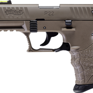 Walther P22Q Military FDE 22 LR Rimfire Pistol