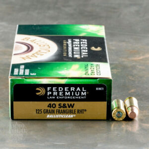 40 S&W 125 Grain RHT Frangible – Federal LE Ballisticlean – 50 Rounds