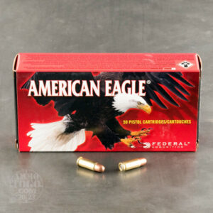 25 ACP 50 Grain FMJ 1000 Rounds – Federal American Eagle