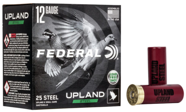 12 Gauge Federal Upland Steel - 250 Rounds - 2-3/4" 1-1/8oz. #7.5 Shot