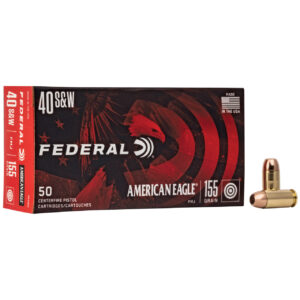 40 S&W 155 Grain FMJ 1000 Rounds - Federal American Eagle