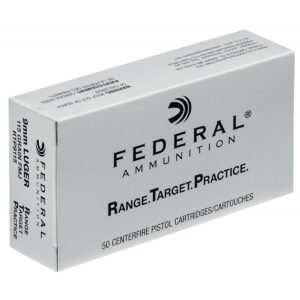 9mm 115 Grain FMJ 50 Rounds - Federal Range. Target. Practice.