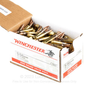 5.56×45 55 Grain FMJ Winchester USA – 800 Rounds For Sale