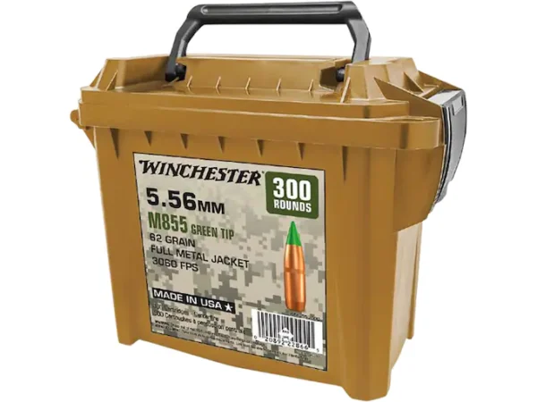 Winchester 5.56x45 62 Grain FMJ M855 - 1000 Rounds