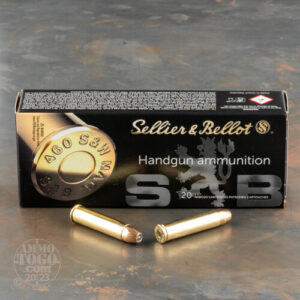 Sellier and Bellot 460 S&W Mag 255 Grain JHP – 20 Rounds For Sale