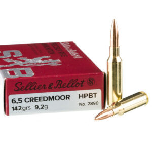 6.5 Creedmoor 142 Grain HPBT  Sellier & Bellot – 20 Rounds For Sale