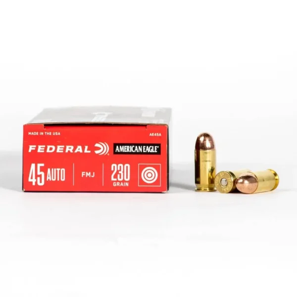 45 ACP 230 Grain FMJ 1000 Rounds - Federal American Eagle