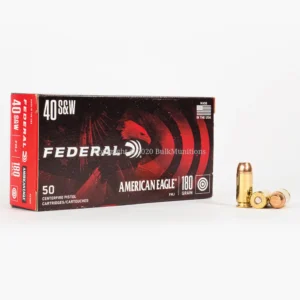 Federal 40 S&W 180 Grain FMJ American Eagle -1000 Rounds