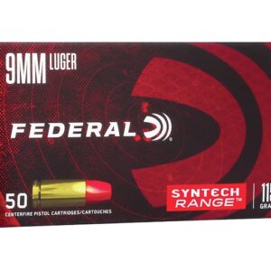 Federal Range 9mm 115 Grain FMJ 1000 Rounds . Target. Practice.