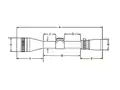 Zeiss Conquest V4 Rifle Scope 30mm Tube 6-24x 50mm Target Turret Ballistic Stop Side Focus #93 ZMOA-1 Reticle Matte