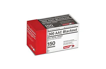 Aguila Ammunition 300 AAC Blackout 150 Grain Full Metal Jacket